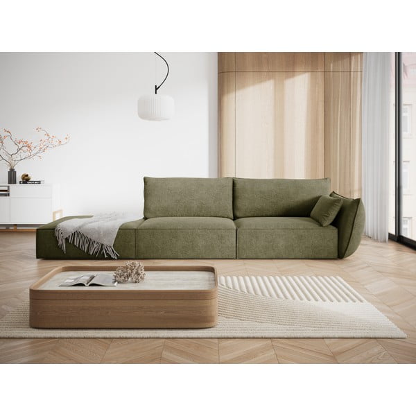 Zaļš zvilnis (ar labo stūri) Vanda – Mazzini Sofas-image-1