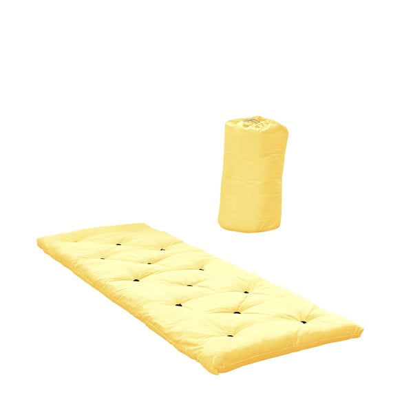 Dzeltens futona matracis 70x190 cm Bed in a Bag Yellow - Karup Design