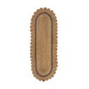 Pelēks/dabīga toņa ar rokām darināts džutas celiņa paklājs 80x230 cm Grace Grey – Flair Rugs