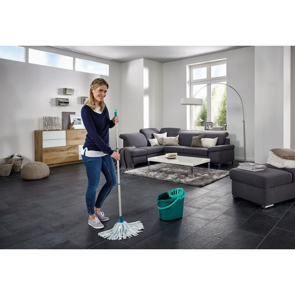 Grīdas mazgāšanas slota ar spaini Classic – LEIFHEIT-image-1