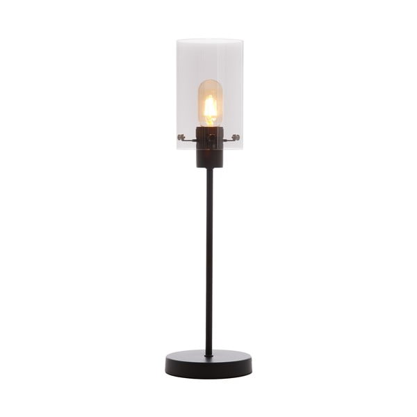Melna galda lampa (augstums 56,5 cm) Vancouver – Light & Living