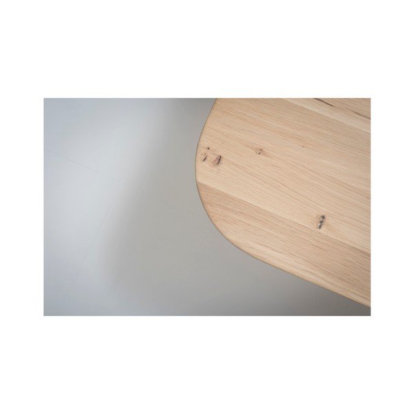 Ēdamgalds no ozola masīvkoka Gazzda Stafa, 200 x 90 cm-image-4