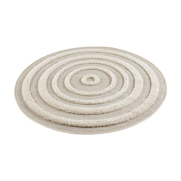 Krēmkrāsas paklājs Mint Rugs Handira Circle, ⌀ 160 cm-image-3