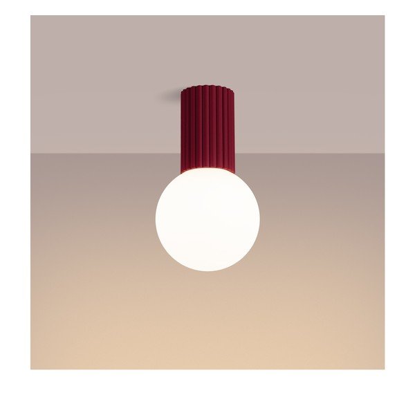 Bordo griestu lampa ar stikla abažūru ø 12 cm Orbital – Sollux-image-2