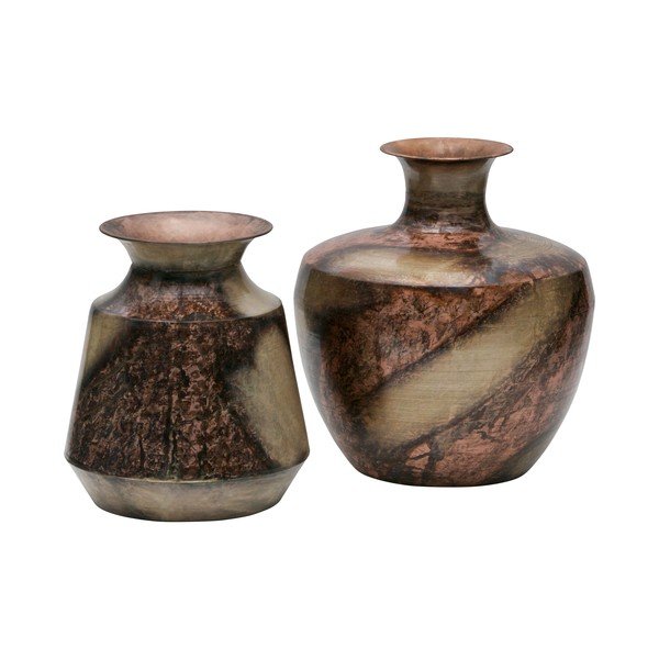 Dekoratīva vāze no pārstrādāta metāla BePureHome, ø 30 cm-image-3