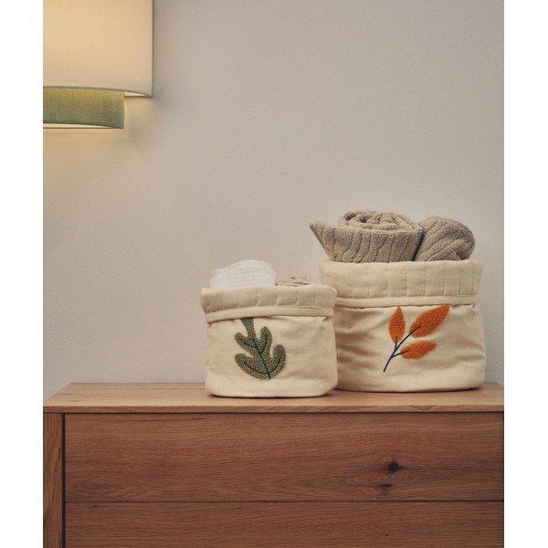 Tekstila uzglabāšanas grozs ø 25x20 cm Tandani – Kave Home-image-1
