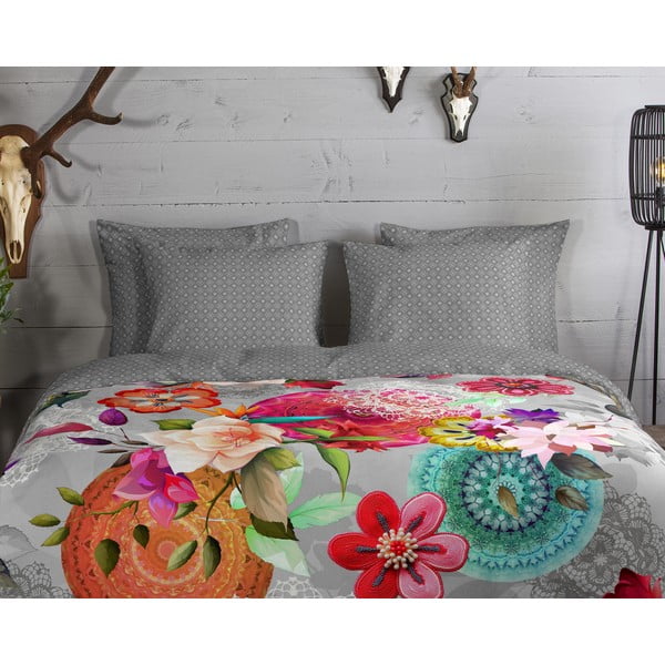 Vienguļamā flaneļa gultas veļa 140x200 cm Isarea – HIP-image-2