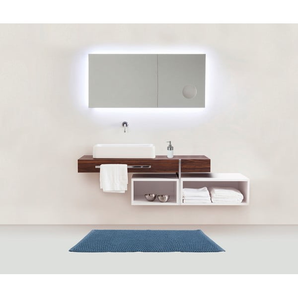 Zils vannasistabas paklājs Wenko Mona-image-1