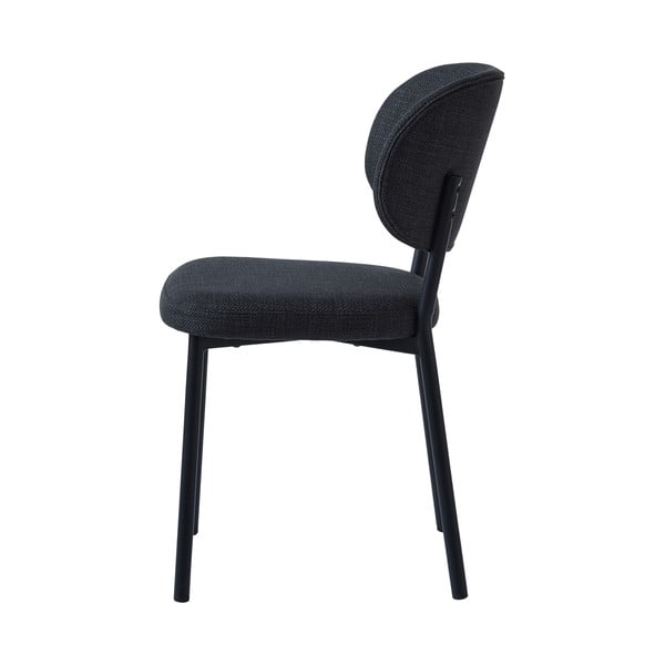 Tumši pelēks pusdienu krēsls Fowler – Unique Furniture-image-4