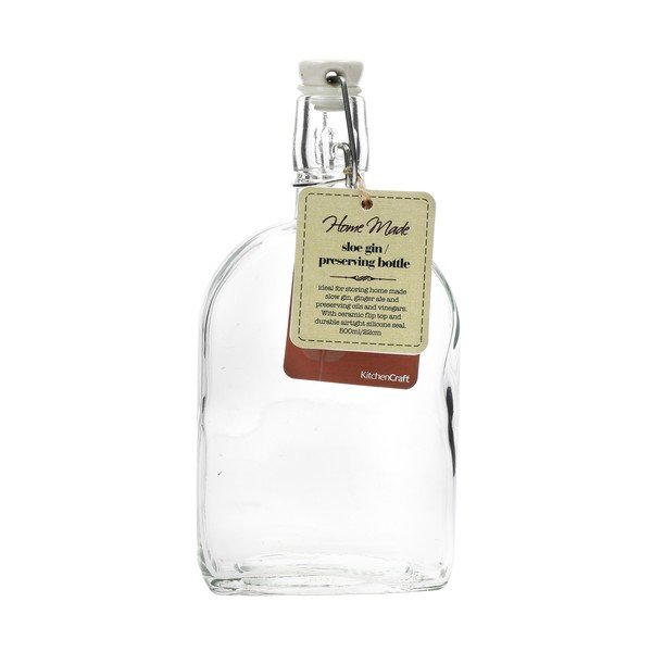 Pudele ar keramikas aizbāzni Kitchen Craft Gin Home Made, 500 ml-image-4
