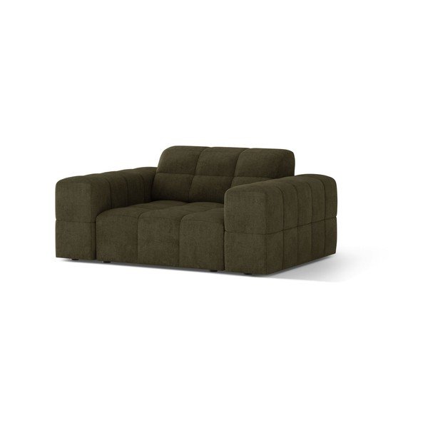 Haki atpūtas krēsls no šenila auduma Chicago – Cosmopolitan Design-image-1