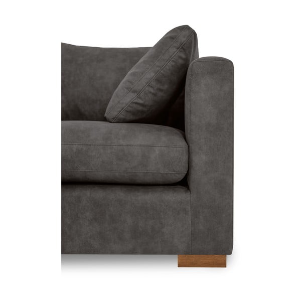 Antracīta pelēks stūra dīvāns no ādas imitācijas (ar kreiso stūri) Hamburg – Scandic-image-4