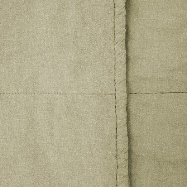 Zaļa lina sega bērniem Linen Tales Naturel, 100 x 140 cm-image-1