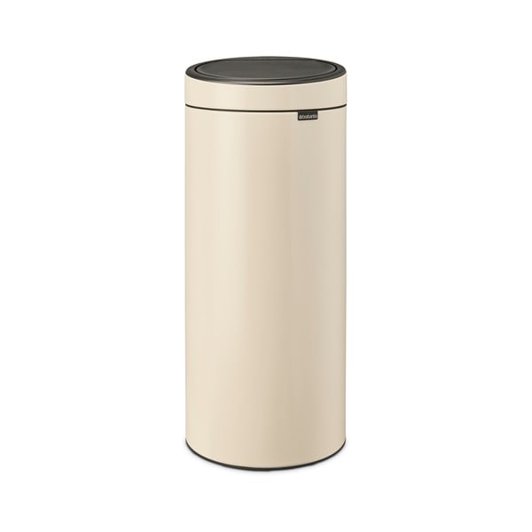 Bēša ar pieskārienu atverama tērauda atkritumu tvertne 30 l Touch Bin – Brabantia