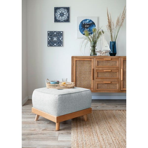 Gaiši pelēks kāju soliņš Miuform Dazzling Daisy-image-3