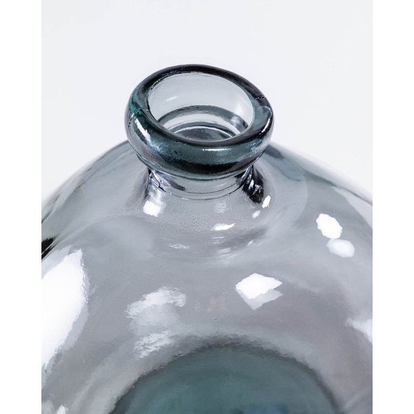 Zila pārstrādāta stikla vāze (augstums 33 cm) Brenna – Kave Home-image-2