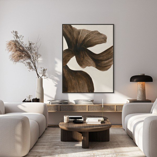 Ar rokām apgleznota glezna ar rāmi/uz audekla 91x121 cm Astra – Malerifabrikken-image-1