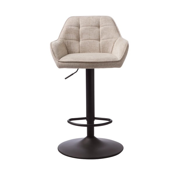 Bēšs ar regulējamu augstumu bāra krēsls Nolan – Unique Furniture-image-1