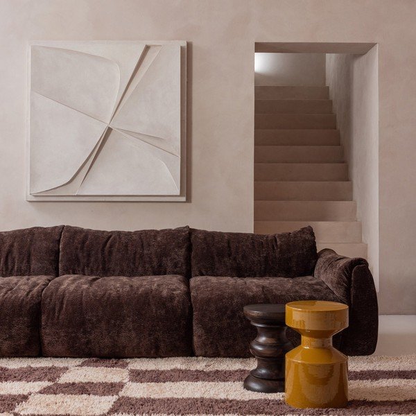 Mango masīvkoka apaļš sānu galdiņš ø 30 cm Jonah – WOOOD-image-1