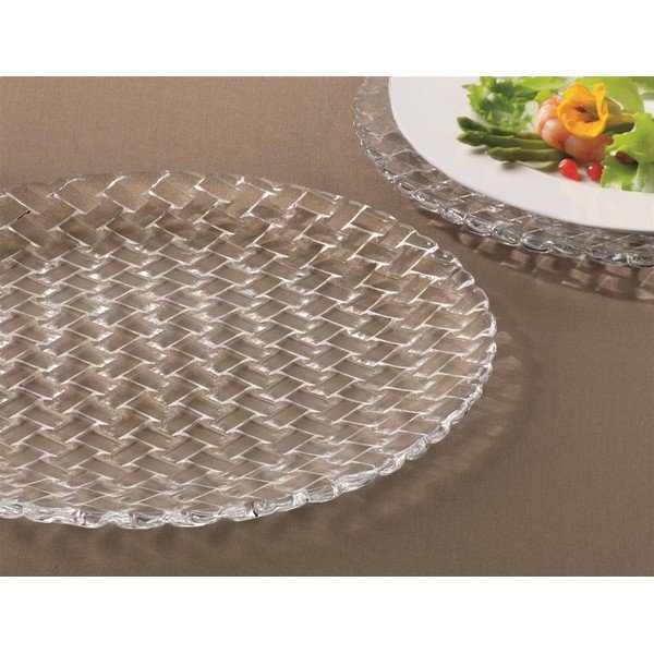 2 kristāla stikla salātu šķīvju komplekts Nachtmann Bossa Nova, ⌀ 23 cm-image-1