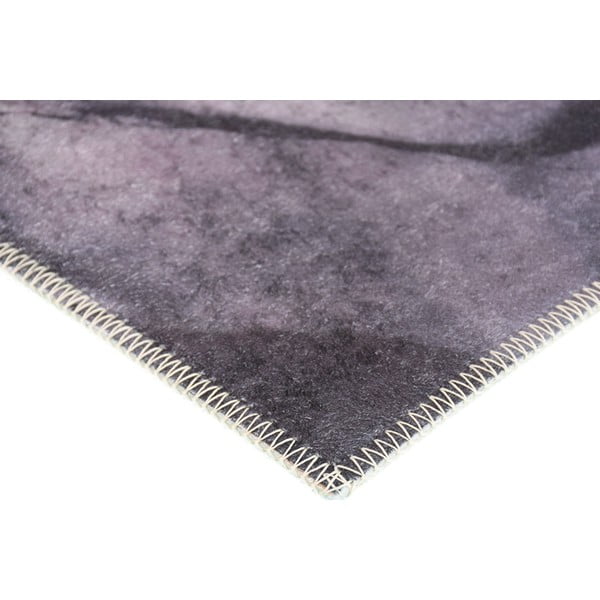 Pelēks mazgājams paklājs 200x80 cm – Vitaus-image-2