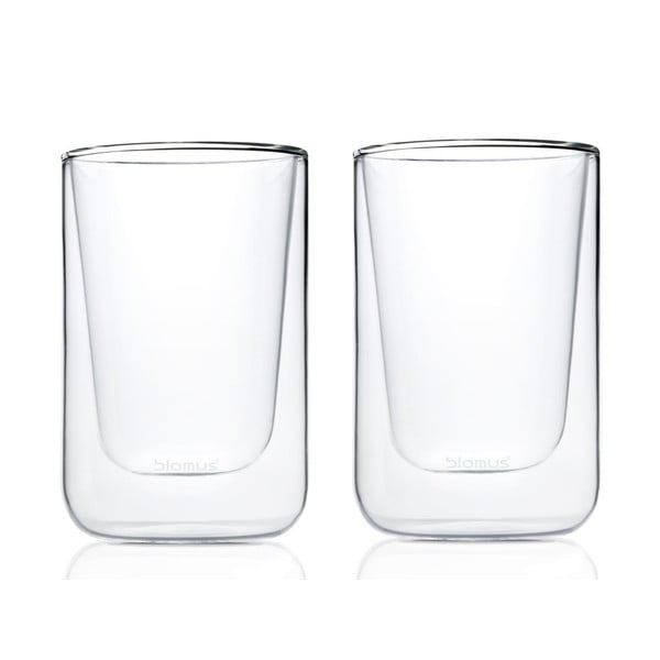 Dubultsienu glāzes (2 gab.) 250 ml Nero – Blomus
