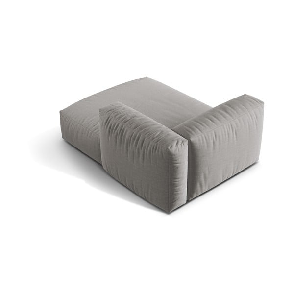 Gaiši pelēka modulārā dīvāna daļa (ar labo stūri) Martina – Micadoni Home-image-2