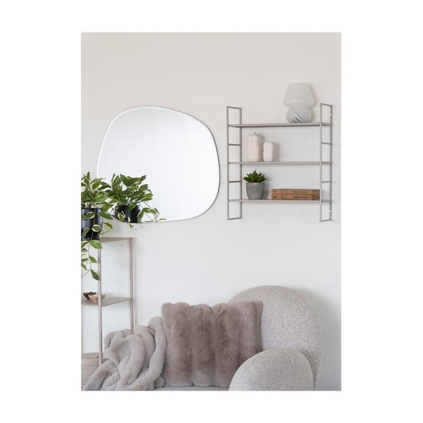 Balta LED galda lampa ar stikla abažūru (augstums 19,5 cm) Alton – House Nordic-image-2