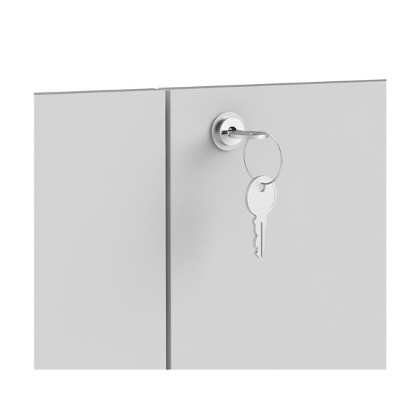 Baltas durvis moduļu plauktu sistēmai 84x105 cm Prima – Tvilum-image-2