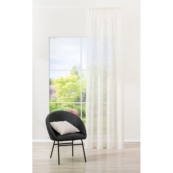 Bēšs dienas aizkars 140x260 cm Baroque – Mendola Fabrics-image-1