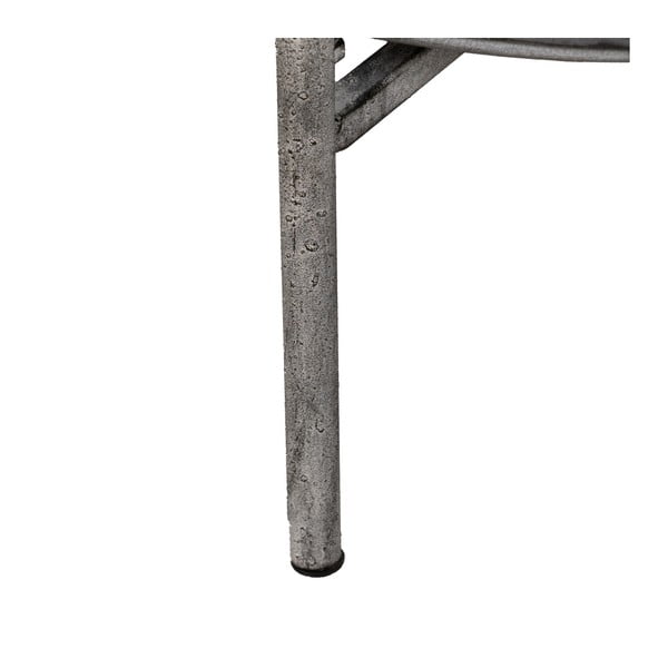 Pelēks metāla plaukts 45x144x45 cm Mireille – Ixia-image-2