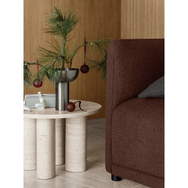 Pelēka nerūsējošā tērauda vāze (augstums 21 cm) Miyabi – Blomus-image-3