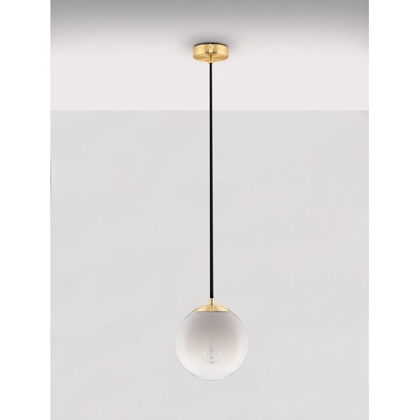 Balta/zelta krāsas stikla piekaramā lampa ø 20 cm Vita – Nova Luce-image-4