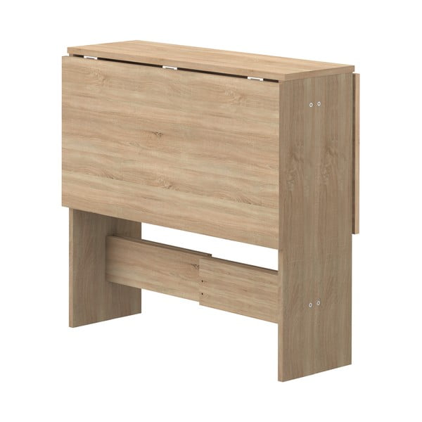 Izvelkams ēdamgalds ar ozolkoka imitāciju 76x28 cm Papillon – TemaHome-image-2