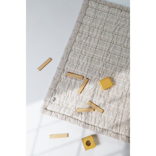 Krēmkrāsas bērnu rotaļu paklājs Anna – Nattiot-image-2