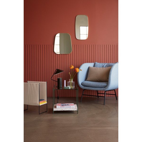 Melna metāla galda lampa (augstums 32 cm) Sen – Hübsch-image-3