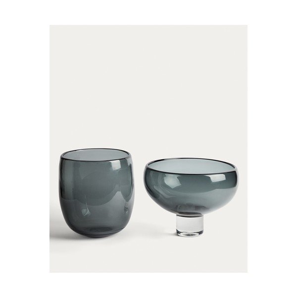 Stikla dekoratīva bļoda ø 31 cm Sirau – Kave Home-image-2