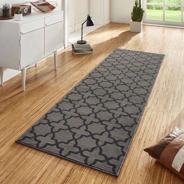 Pelēks paklājs 350x80 cm Glam – Hanse Home-image-1