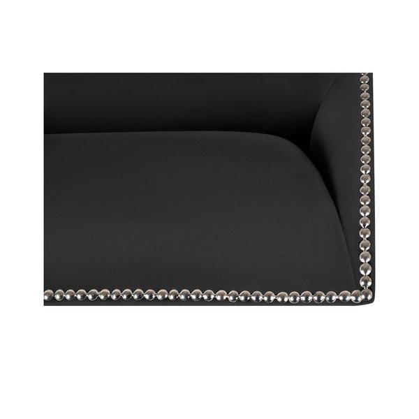 Melns krēsls Micadoni Home Cesar-image-2