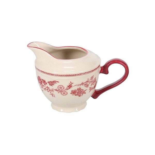 Bordo/ziloņkaula krāsas porcelāna piena krūze 180 ml Cyril – S|P Collection