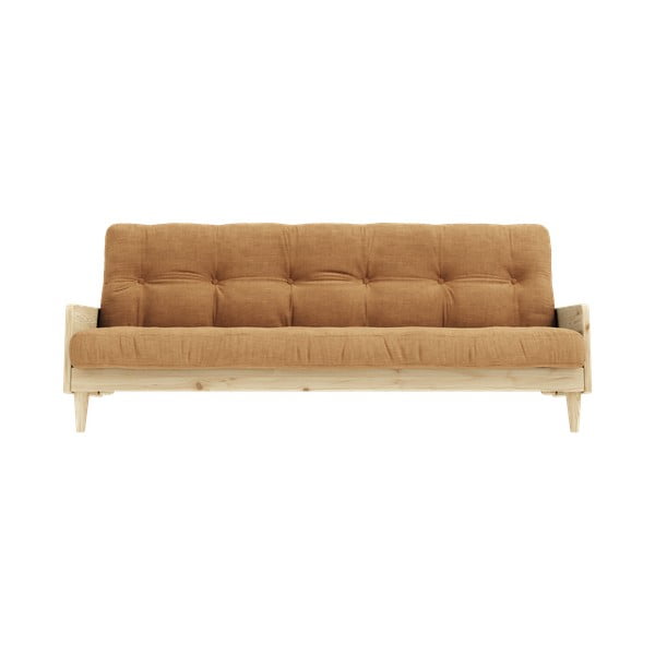 Sinepju dzeltens dīvāns 200 cm Indie – Karup Design