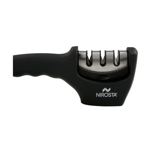 Melns 3 fāžu nažu asināmais Nirosta Sharpen-image-2