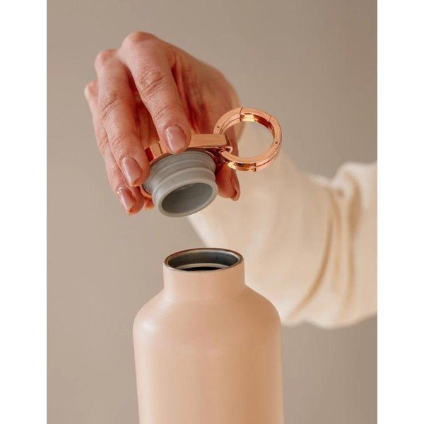 Rozā nerūsējošā tērauda termo pudele Equa Basic Pink Blush, 680 ml-image-2