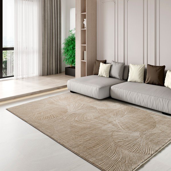 Bēšs paklājs 200x290 cm Ona – Universal-image-1