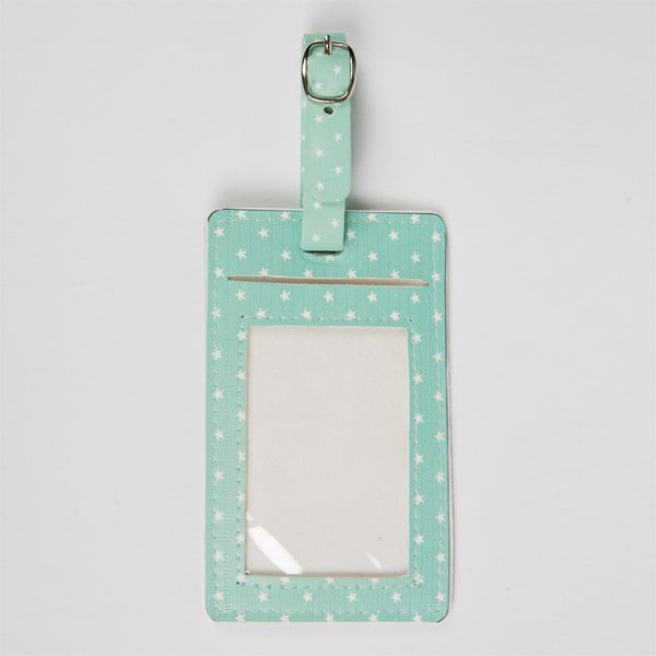 Zila čemodāna etiķete Sass & Belle Flamingo-image-1