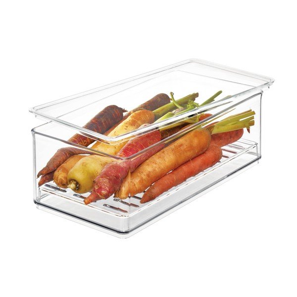 Caurspīdīga uzglabāšanas kaste iDesign The Home Edit, 31,1 x 15,9 cm-image-1