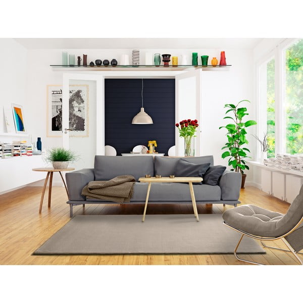 Bēšs paklājs Universal Berna Liso, 190 x 290 cm-image-1