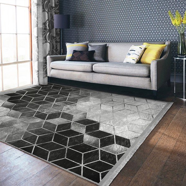 Pelēks paklājs 80x150 cm – Mila Home-image-4