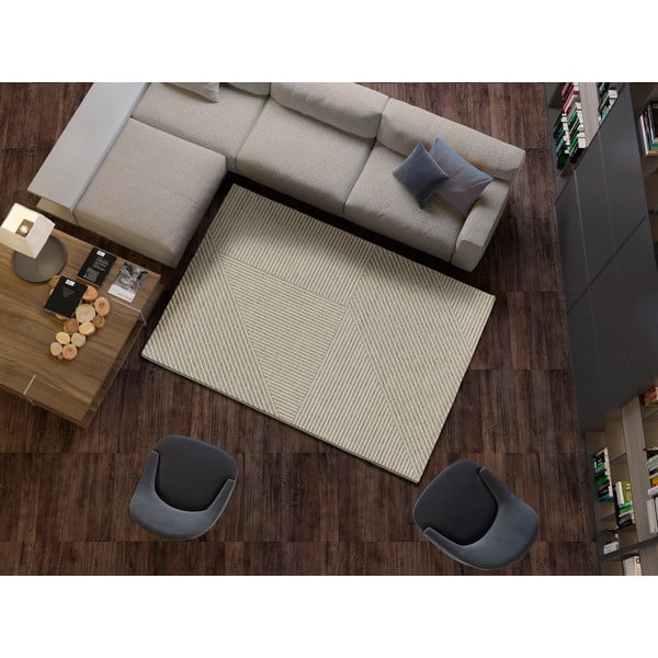 Bēšs paklājs 129x190 cm Pure – Universal-image-1