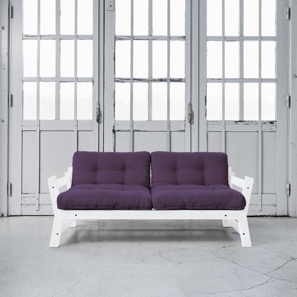 Dīvāns gulta Karup Step White/Purple-image-1